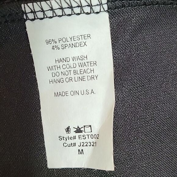 Eimin Flowy Black Skirt, Size Medium,  NWOT - Picture 6 of 6